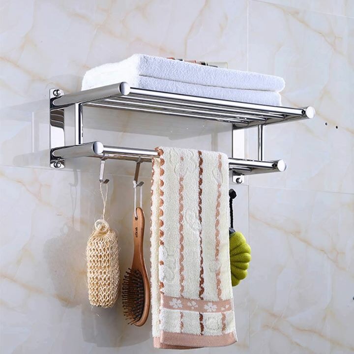 Giá Treo Khăn 2 Tầng Inox
