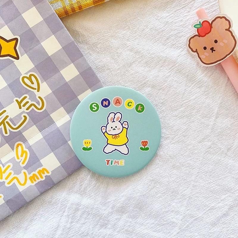 Gương mini cầm tay phong cách Hàn Quốc dễ thương - Có chọn mẫu
