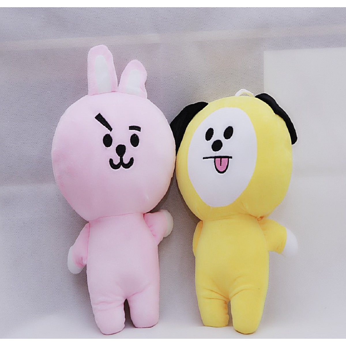 Combo 2 Gấu bông cao cấp BTS Chimmy và Cooky