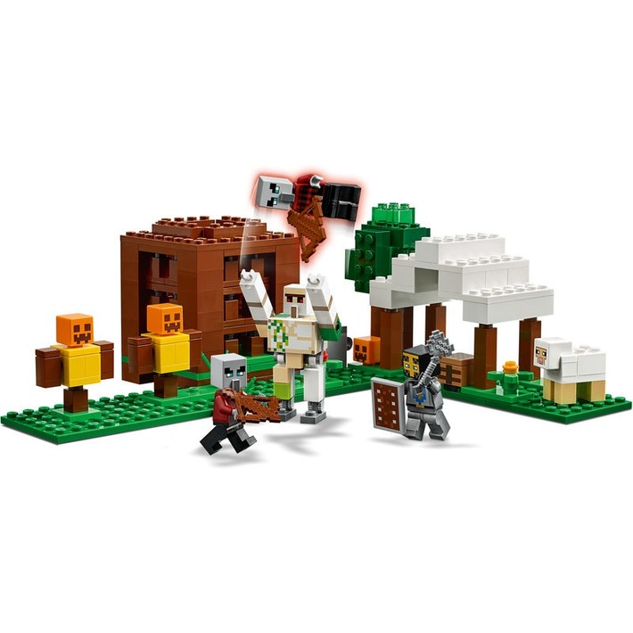 LEGO Minecraft 21159 Tiền Đồn Pillager
