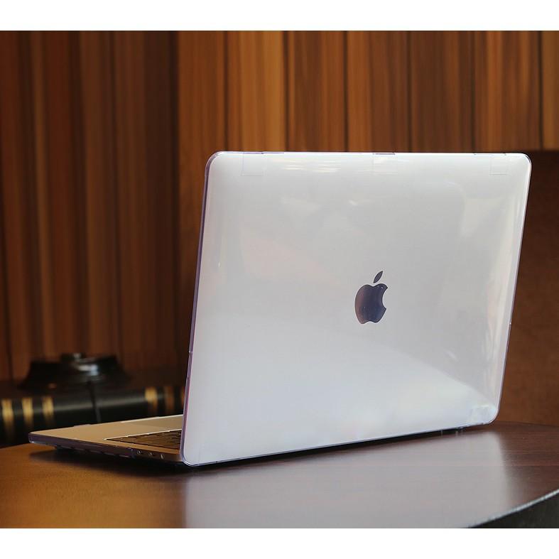 Ốp Macbook , Case Macbook Pro M1 13&quot; (2020 - 2021) trong suốt (Tặng kèm Nút chống bụi + bộ chống gãy dây sạc )