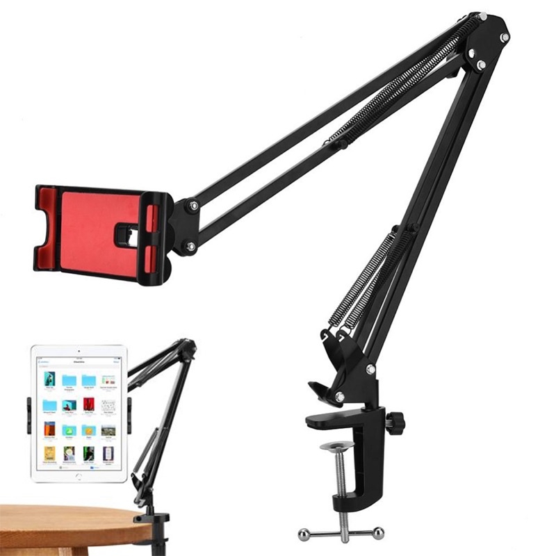 Giá đỡ điện thoại , máy tính bảng đa năng xoay 360 độ 3 khớp điều chỉnh cao cấp - Hàng chính hãng