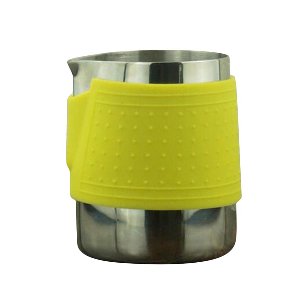 NEW Milk Frothing Jug Espresso Cup for Coffee Latte Art,Stainless Steel 12oz ,Perfect for Espresso Maker, Cappuccino Maker