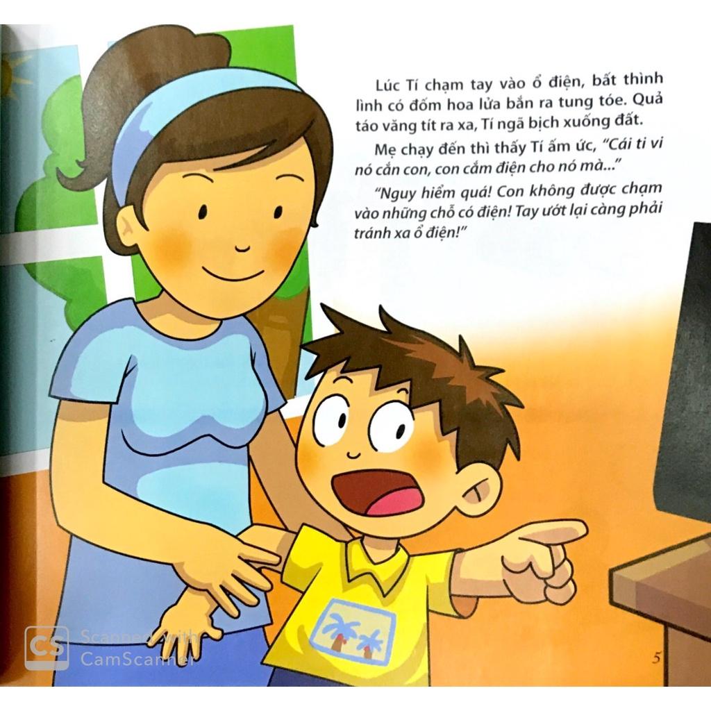 Sách - Combo 15 Bài học an toàn cho bé - Kim Đồng