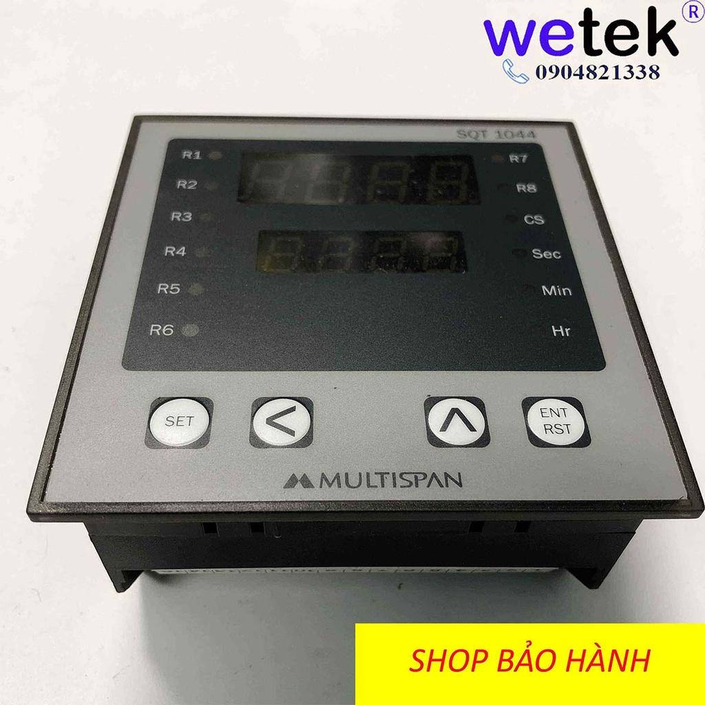 Mutispan SQT-1044 timer đa kênh lập trình tuần tự, kiểu số, dải siêu rộng, lắp mặt tủ