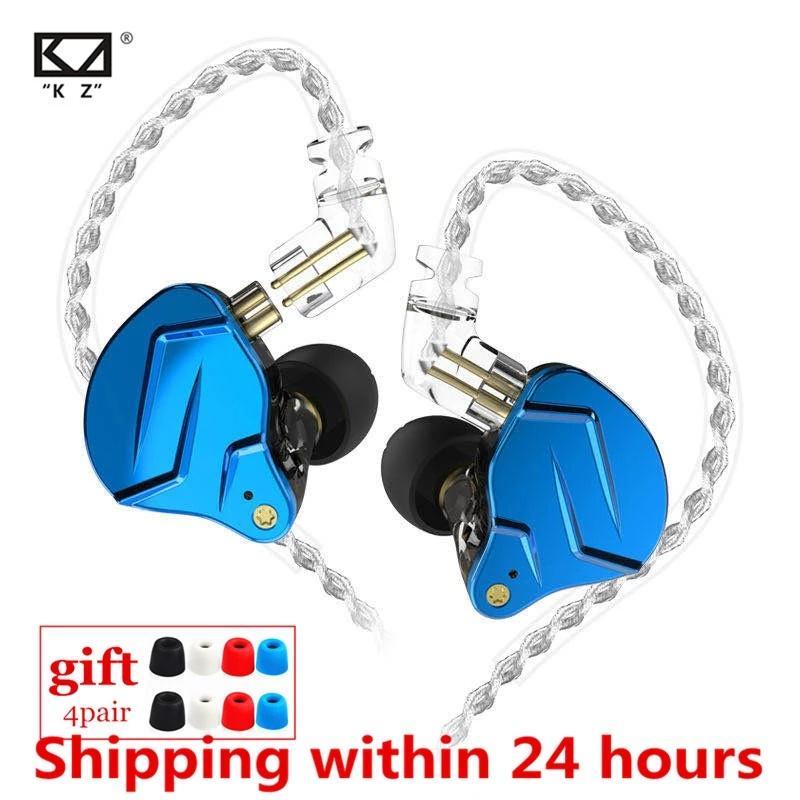 Tai Nghe Nhét Tai KZ ZSN PRO X 1DD 1BA Chất Liệu Kim Loại KZ ZST X ZSX ZS10 PRO V90 C12