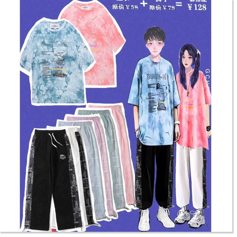 ÁO THUN TAY LỠ FORM RỘNG NAM NỮ