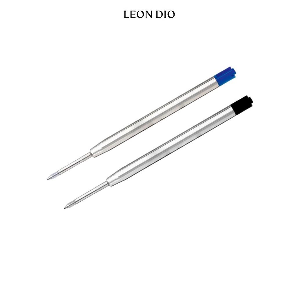 Ruột Bút Bi Mực Parker Ballpoint Pen Refills Made By Leon Dio - Mực Xanh, 1 ống