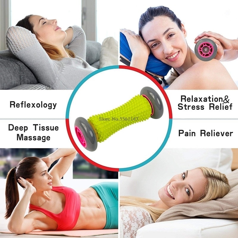 Dụng cụ Massage Lòng Bàn Chân, Massage Body đa năng REFLEXOLOGY ROLLER