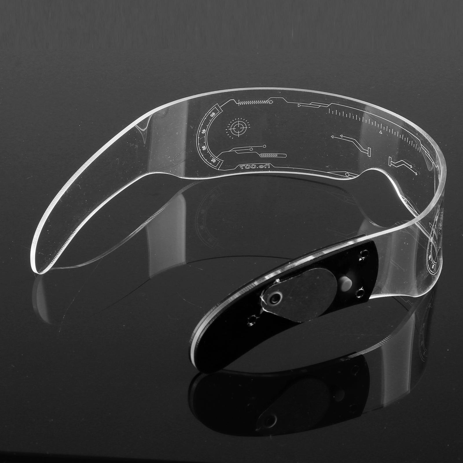LED Wireless Glasses Light Up Glow Sunglasses Eyewear Shades for Nightclub