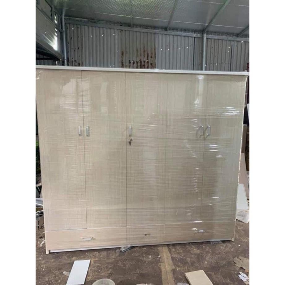 Tủ nhựa đài loan 5 cánh sang trọng Juno Sofa