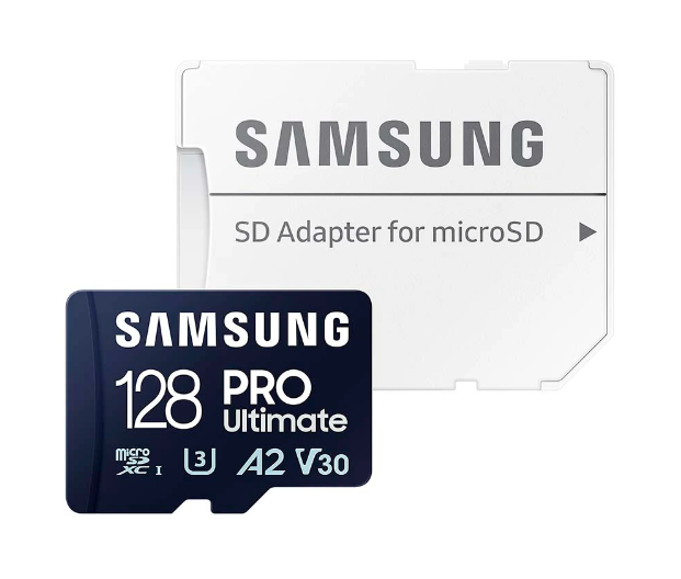 Thẻ Nhớ MicroSDXC Samsung Pro Ultimate U3 A2 128GB 200MB/s With SD Adapter MB-MY128SA/WW - Hàng Chính Hãng