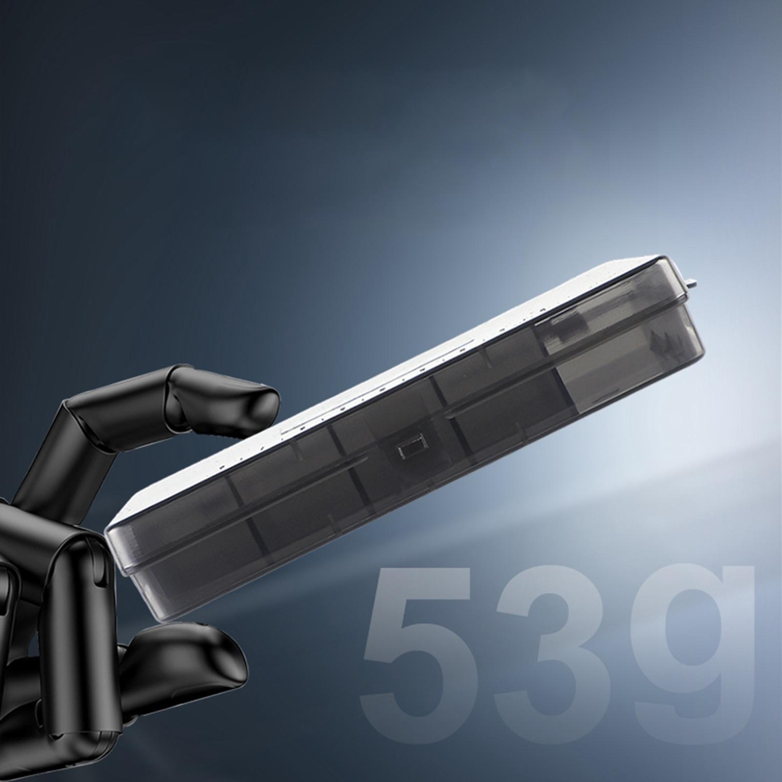 Fishing Tackle Box Organizer, Gear Case Container, Boat Fishing Storage Case, Fishing Equipment for Lures, Worms, Beads, Jigs, Hooks