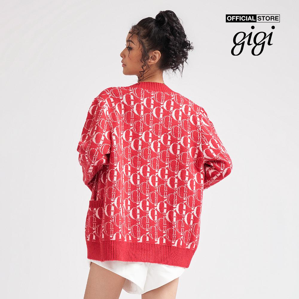 GIGI - Áo khoác cardigan nữ dáng dài thời trang G1302K222719-54