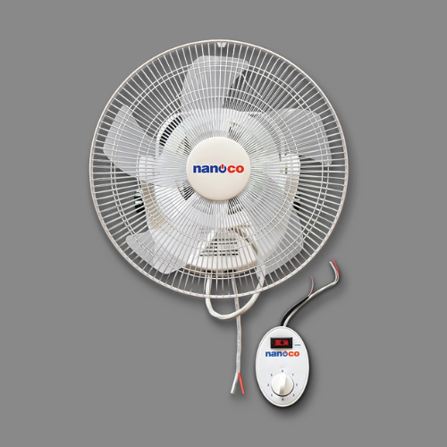 Quạt Đảo Nanoco NOF1609 Không Remote Màu Xám Trắng-Hàng Chính Hãng