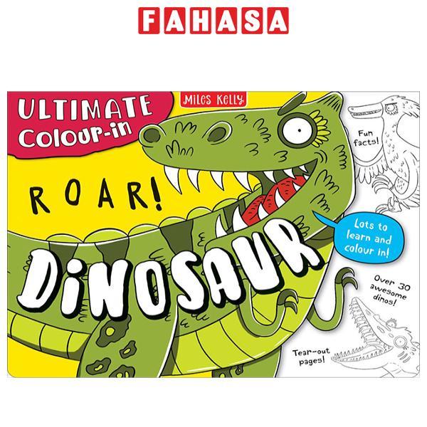 Sách ngoại văn: Ultimate Colour-in - Dinosaur