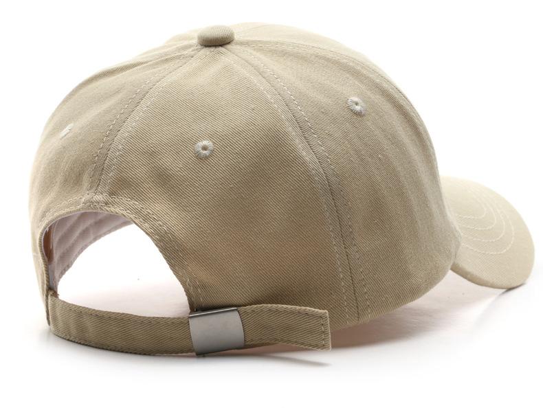 SLECKTON Cotton Mũ Bóng Chày Dành Cho Nữ Và Nam Thời Trang Nón Thêu Mặt Trời Mùa Hè Nón Áo Nón Snapback Unisex Gorras Hombre Color: Beige Size: Adjustable