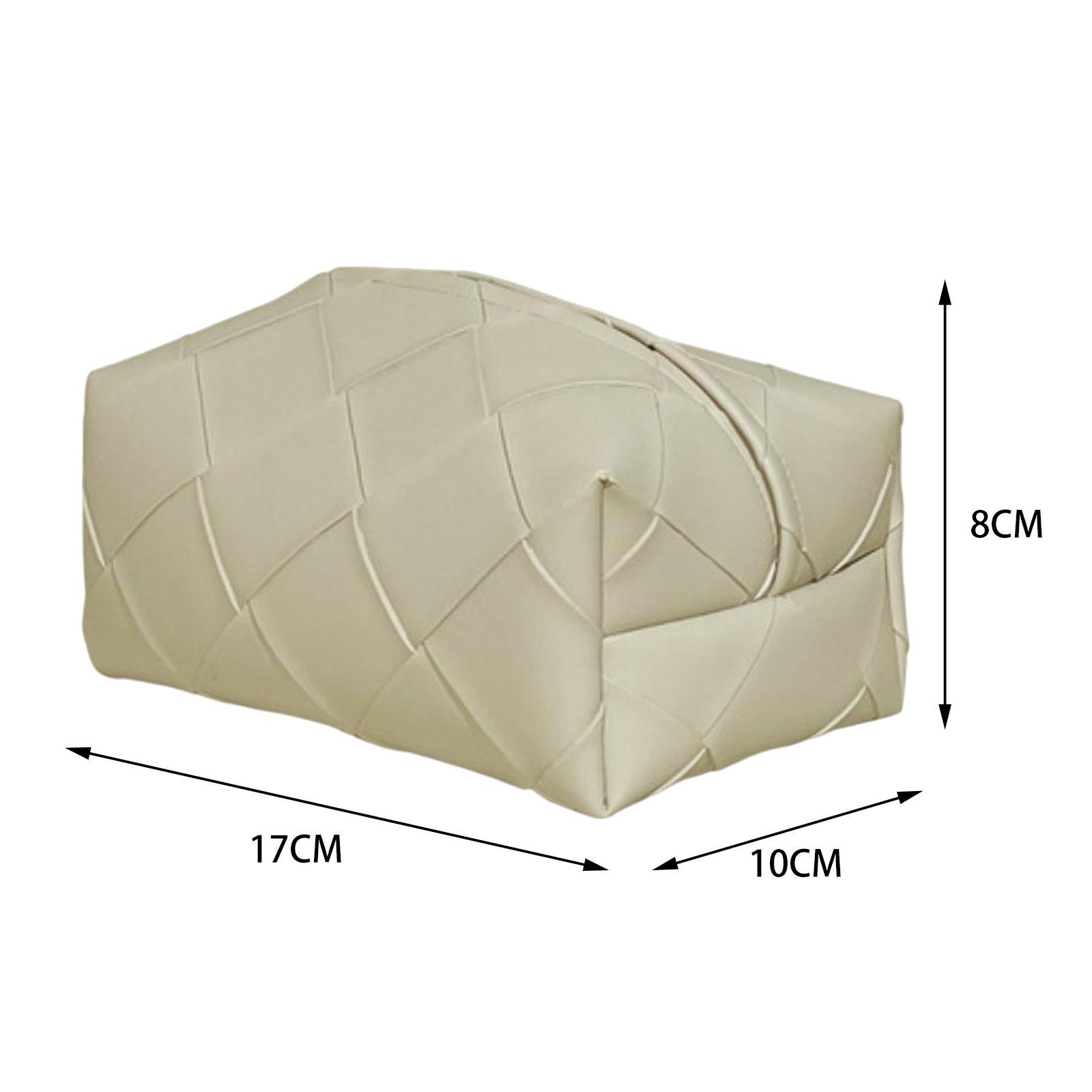 2x Tissue Cover Tissue Paper Holder for Dining Table Bedroom Decor