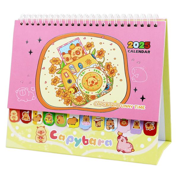 Lịch Để Bàn - Capybara Funny Time - 2025-GDPN-APYBARA