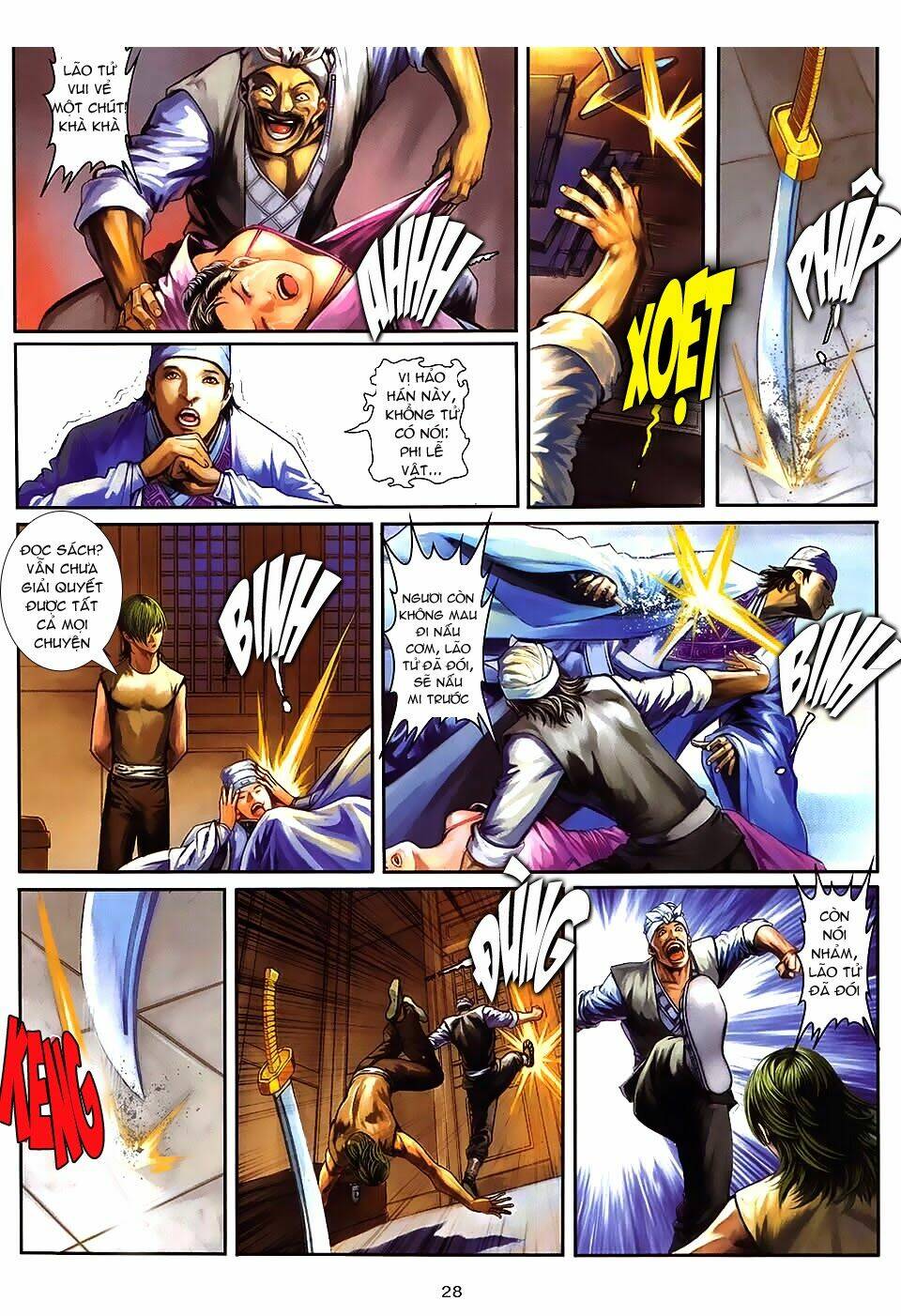 tân tác tứ đại danh bổ chapter 2 28