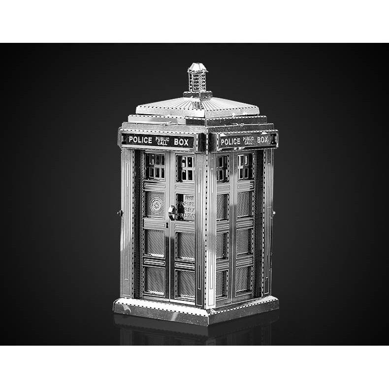 Mô Hình Lắp Ráp 3d Hộp Điện Thoại Nước Anh TARDIS