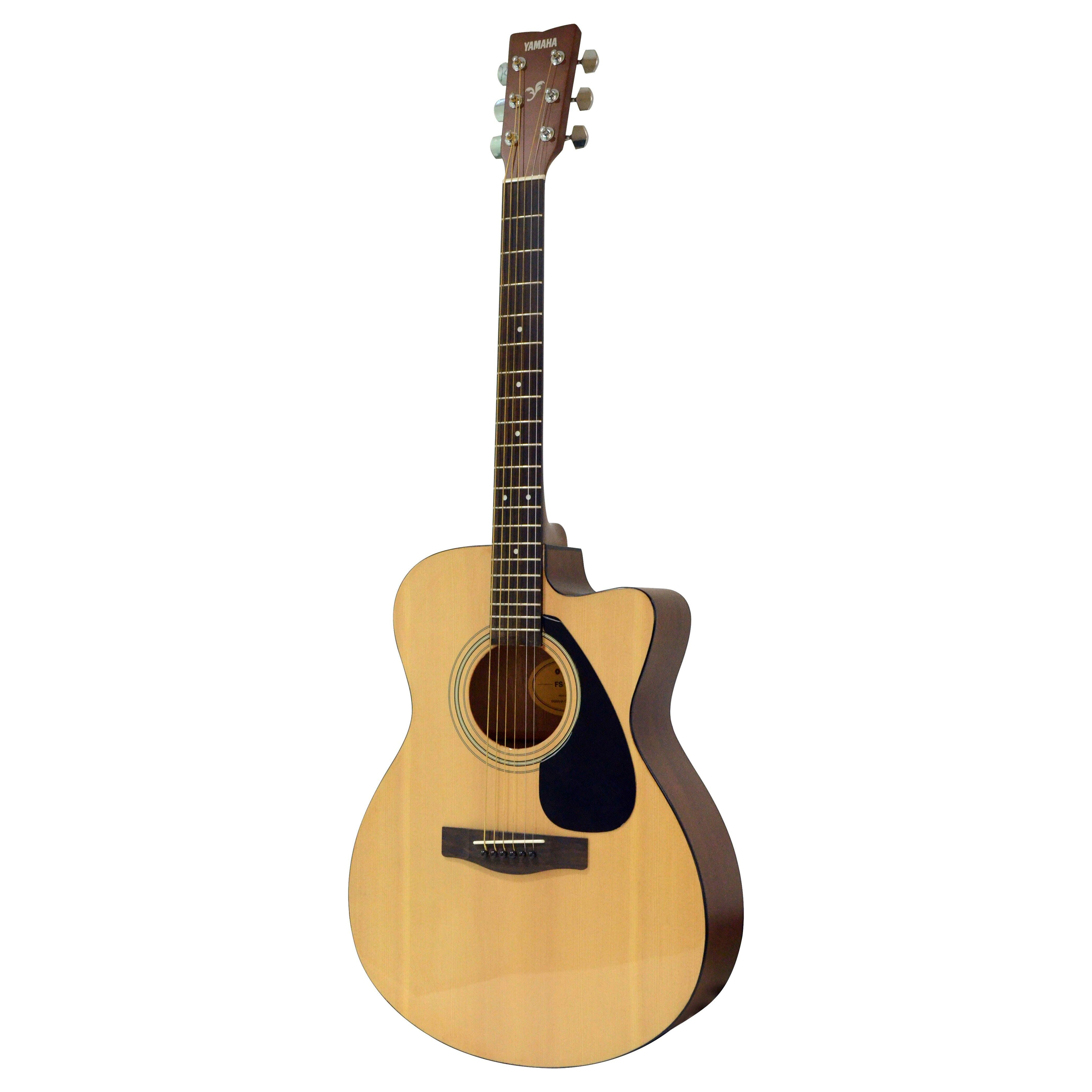 Đàn Guitar Acoustic Yamaha FS100C, Dáng Khuyết, Gỗ Vân Sam, Màu Tự Nhiên - Hàng Chính Hãng