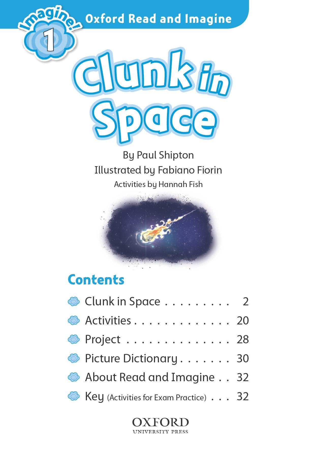 Oxford Read and Imagine: Level 1: Clunk in Space