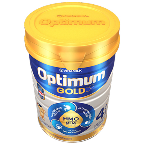 Sữa bột OPTIMUM GOLD Step 4 - Hộp thiếc 900g (dành cho trẻ 2-6 tuổi)