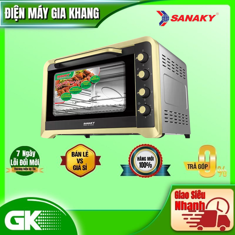 Lò Nướng Sanaky VH-129N2D (120 Lít) - Hàng chính hãng