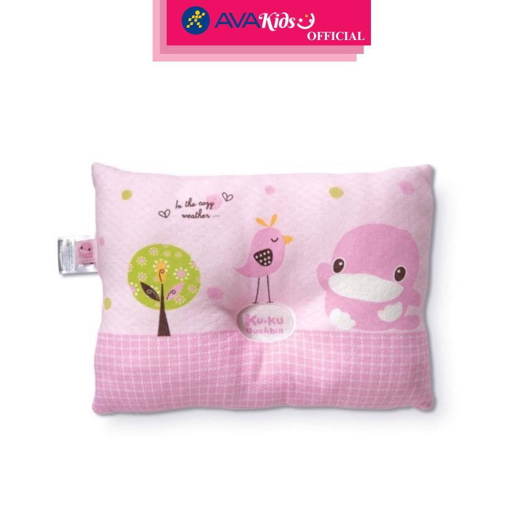 Gối KuKu KU2073 28x21x5.5 cm - Màu ngẫu nhiên (từ 0 tháng) - Hàng Chính Hãng