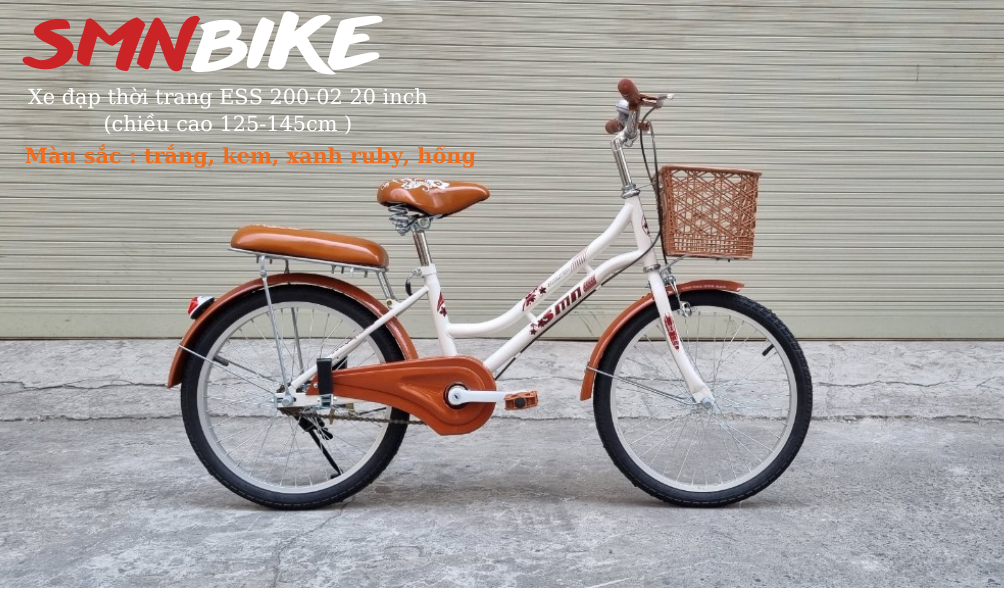 Xe đạp trẻ em SMNBike ESS 20-02 - 20 inch - Hàng chính hãng