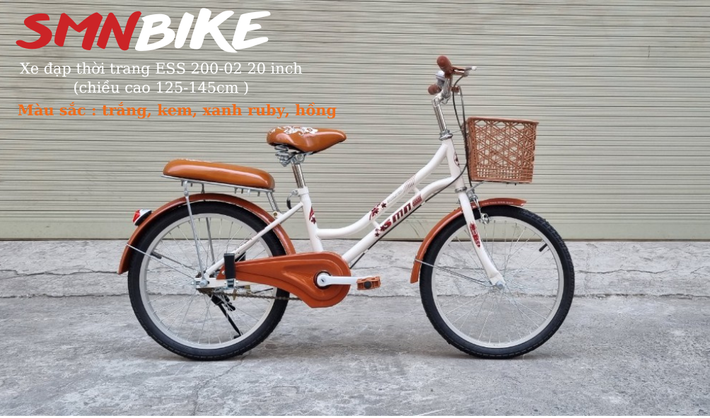 Xe đạp trẻ em SMNBike ESS 20-02 - 20 inch ( 120-145cm ) - Hàng chính hãng