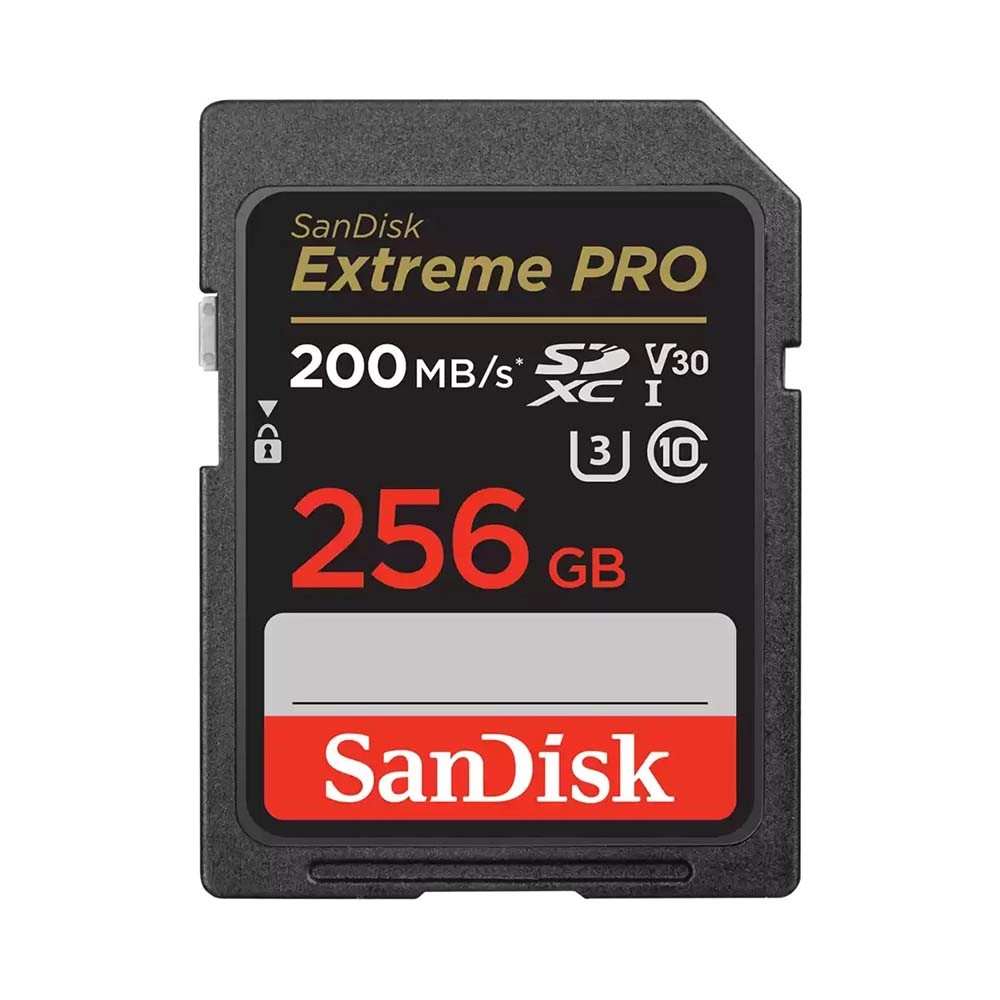 Hình ảnh (Giá Hủy Diệt) Thẻ nhớ SDXC SanDisk Extreme PRO UHS-I U3 4K V30 200MB/s - Hàng Nhập Khẩu