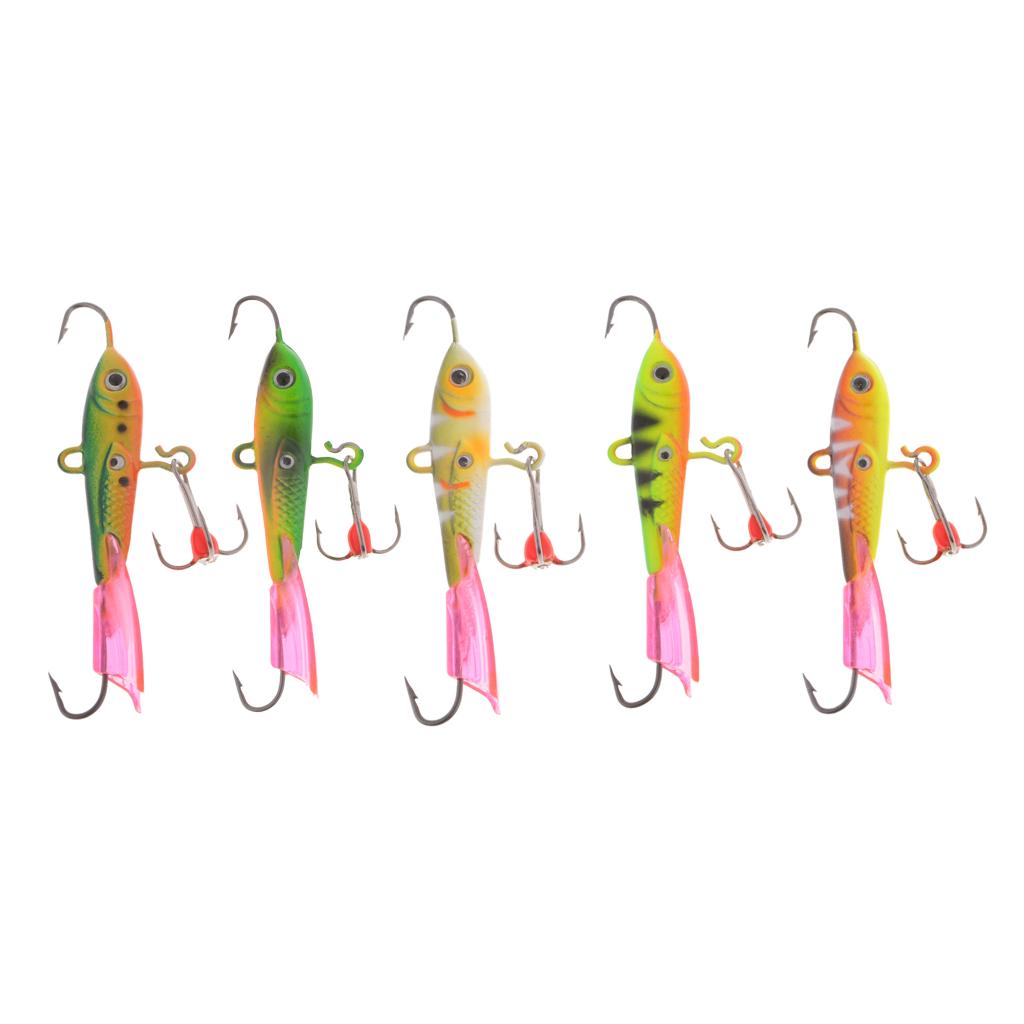 Ice Fishing Lure Bait Straight Up Jigs Fishing Lure Bass Walleye Lure