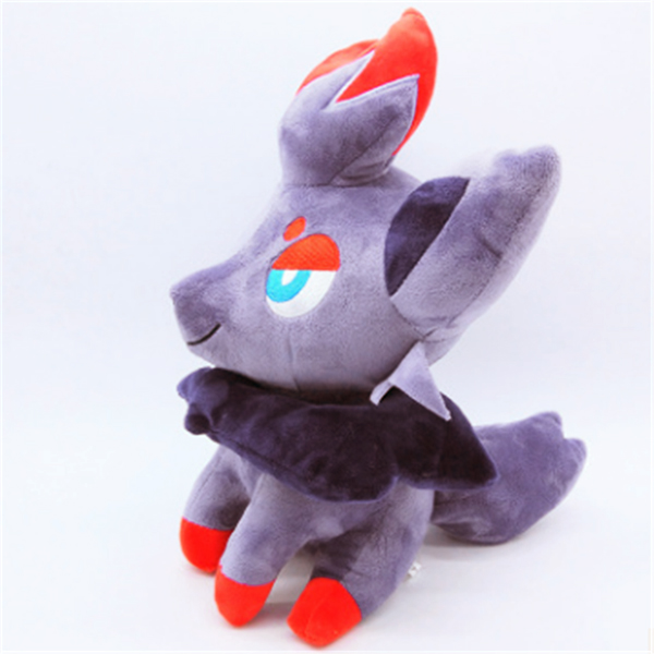 Gấu Bông Pokemon Zorua (30 Cm) Gb216 (Tặng 1 Móc Khóa Dây Da Pu Đính Đá Lấp Lánh)