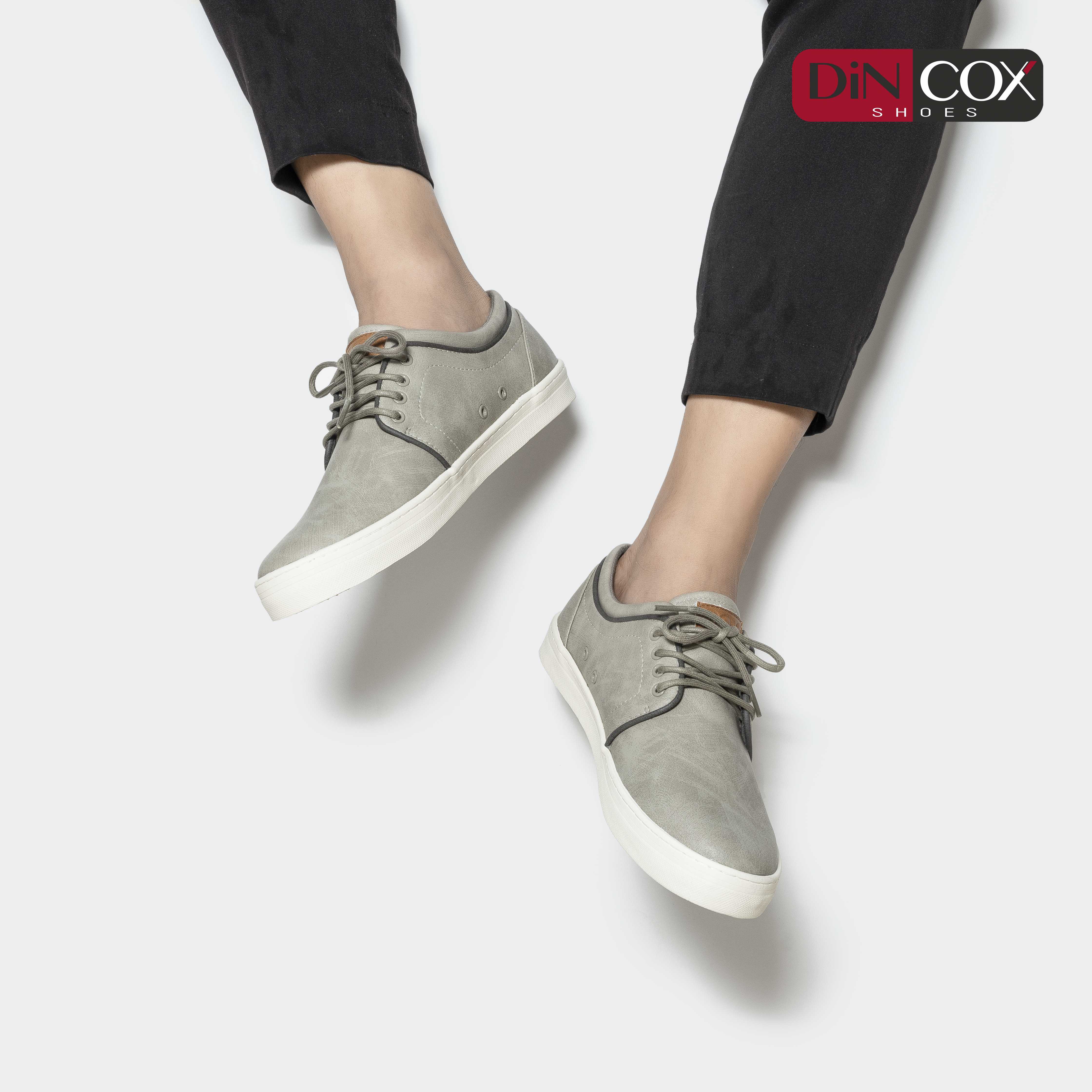 Giày Sneaker Nam C03 Grey Dincox