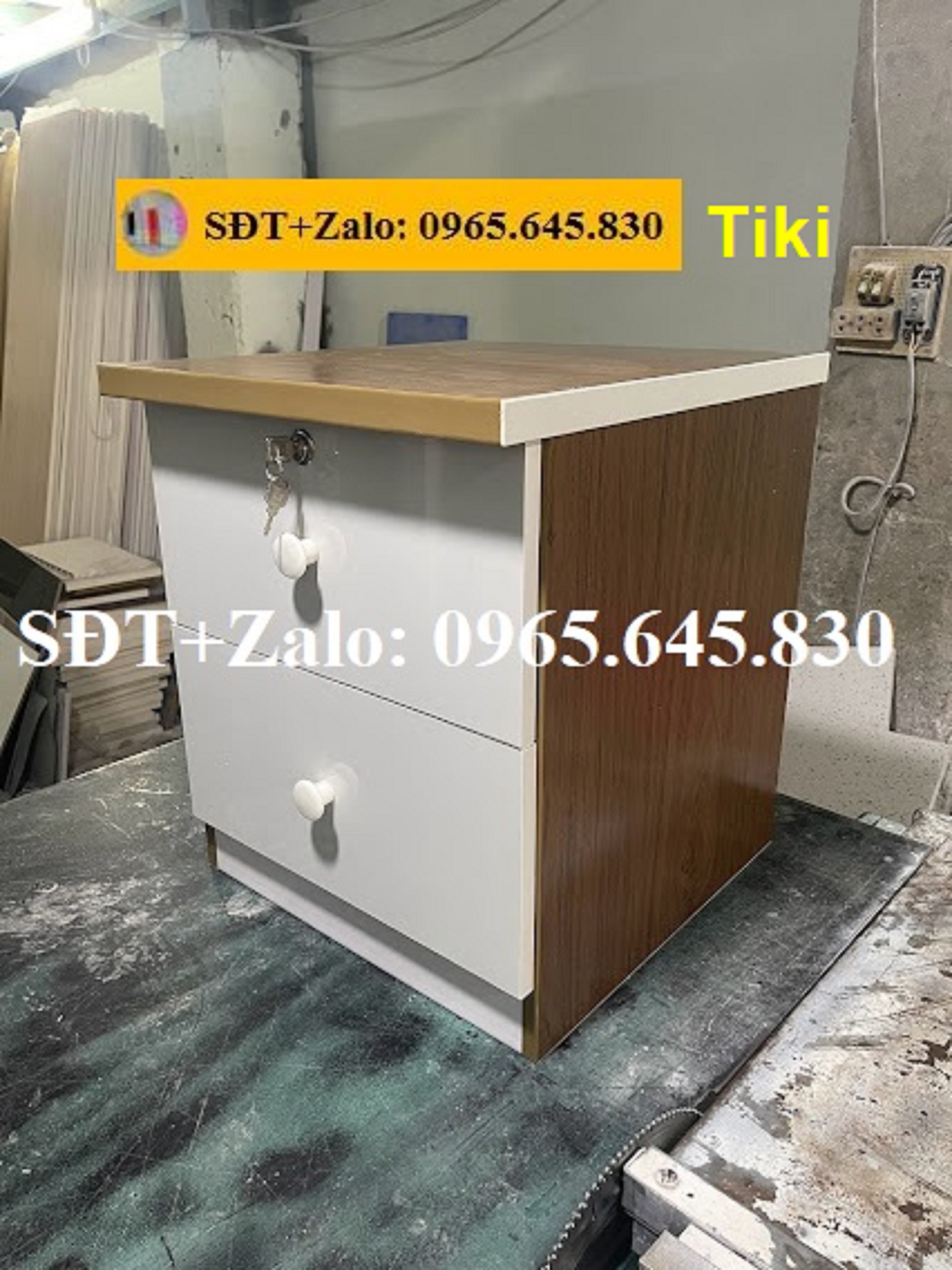 Tủ, Kệ Đầu Giường Nhựa Đài Loan Cao 48cm Ngang 42cm 888