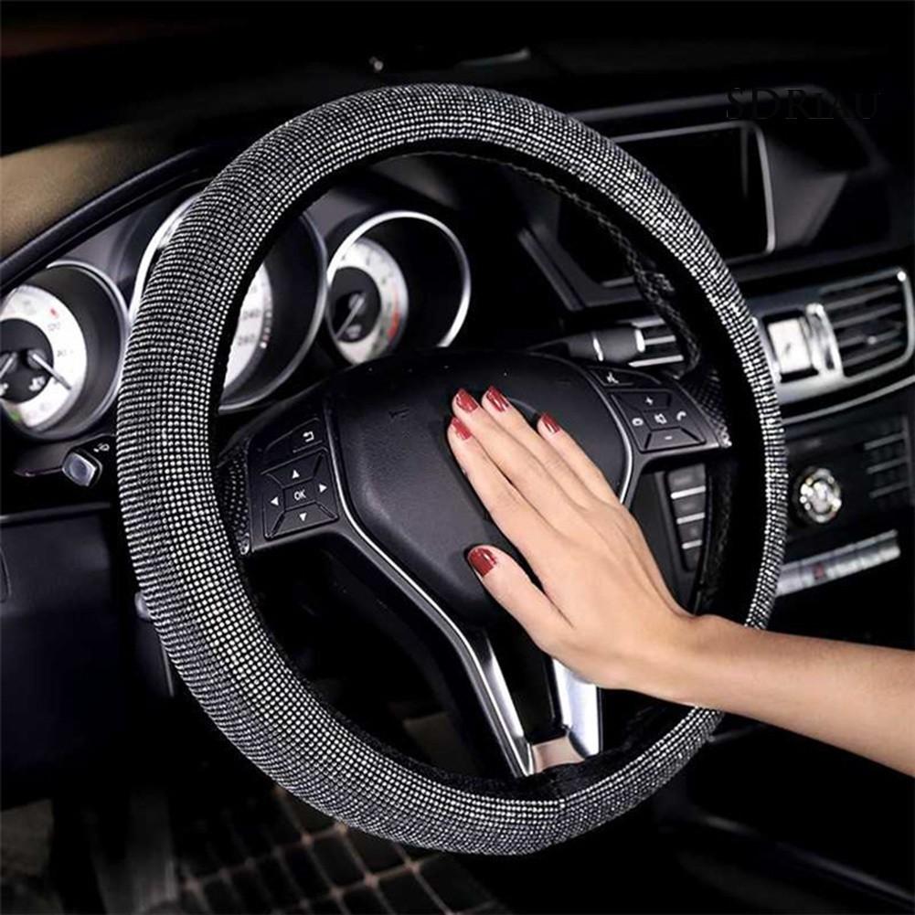 Bọc Vô Lăng Xe Hơi Đính Đá Xinh Xắn