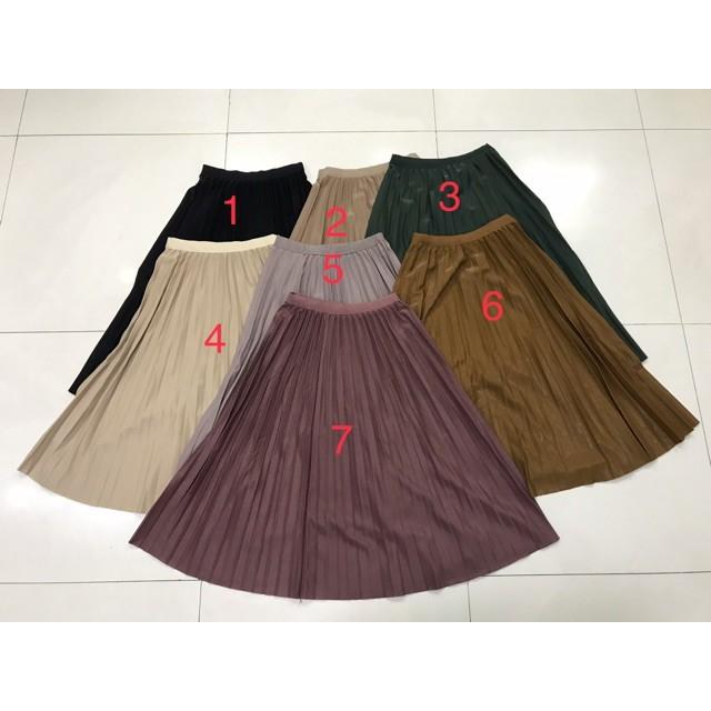 G36. 1913/808. CHÂN VÁY XẾP LY XÒE DÀI