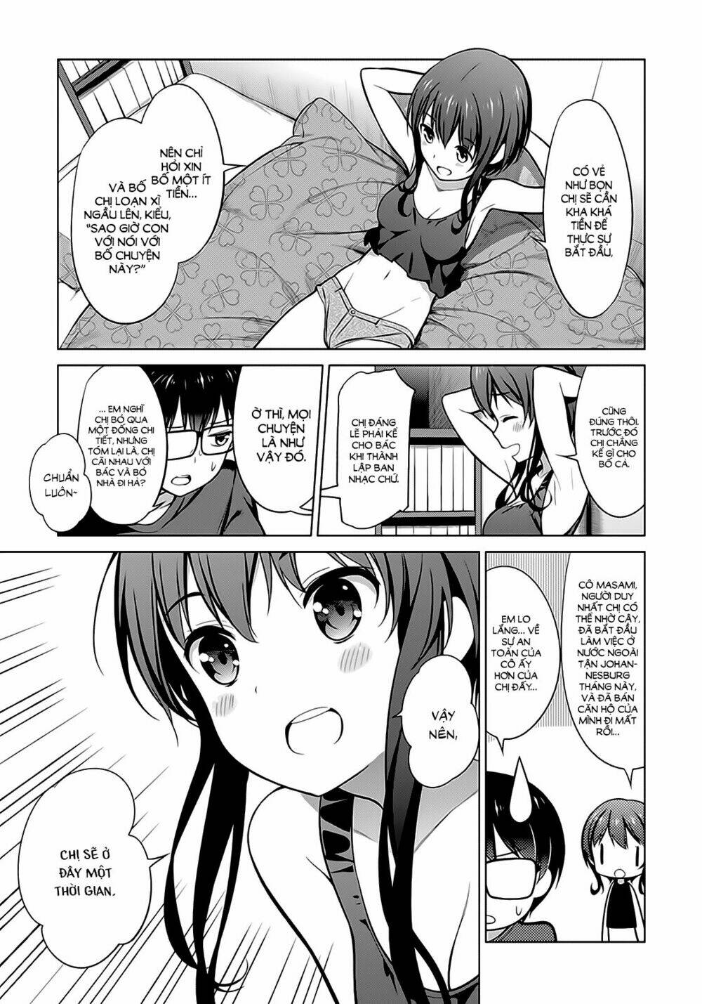 saenai kanojo no sodatekata - koisuru metronome chapter 17 19