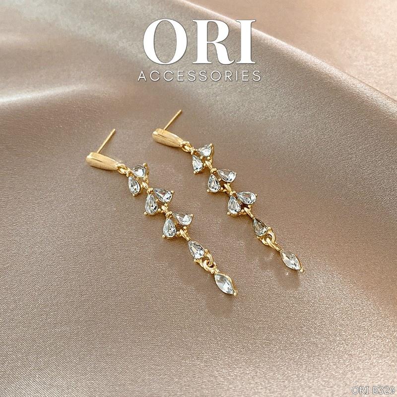 Bông tai nữ dáng dài Milcah thời trang sang trọng ORI ACCESSORIES B329