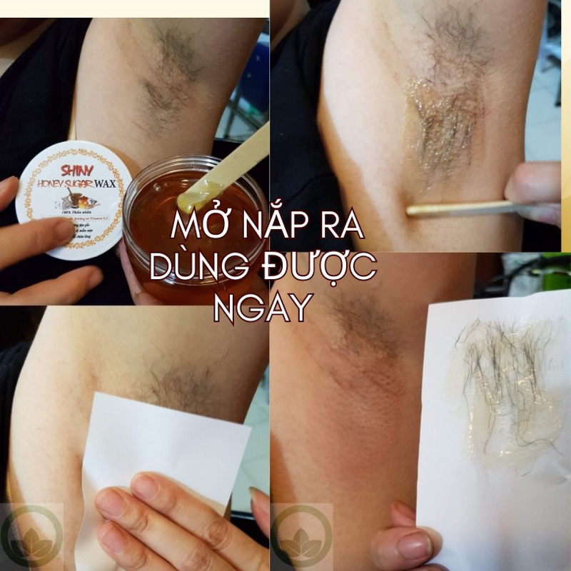 Sáp wax triệt lông tặng kèm 40 giấy và que wax sáp wax lông DỤNG CỤ TẨY LÔNG