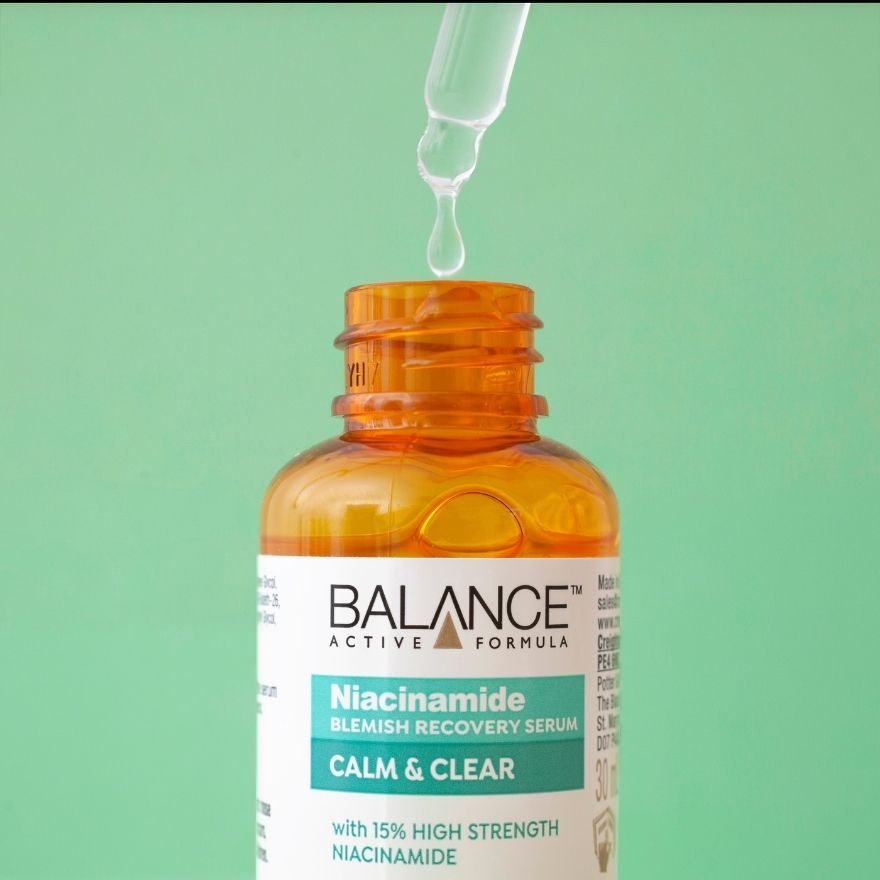 Serum Balance Active Formula Niacinamide Blemish Recovery Ngừa Mụn Mờ Thâm Cải Thiện Da 30ml