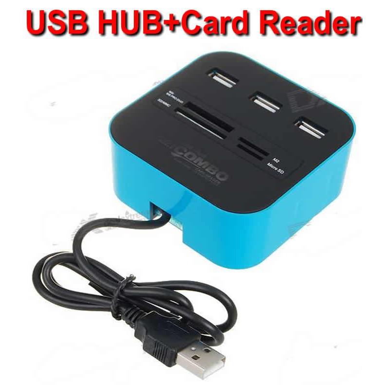 Hub usb đọc thẻ nhớ đa năng