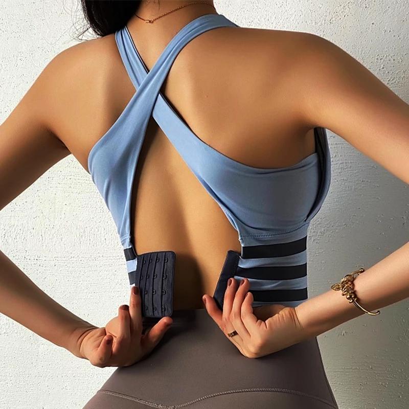 Áo Ngực Thể Thao Nữ Tập Yoga Crop Top Chống Sốc Đẩy Lên Quần Lót Thể Dục Áo Lót Thể Thao Áo Vest Áo Tập Gym Thể Thao Thể Thao Nữ Tập Yoga áo Ngực