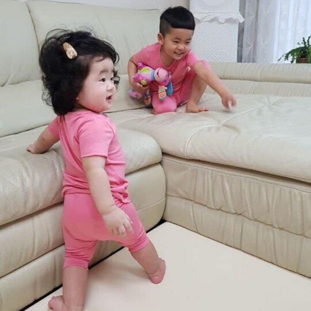 Bộ Đồ Lững Thun Lạnh Cho Bé
