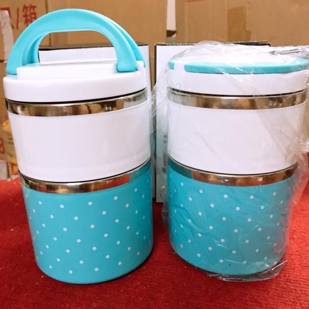 Cặp lồng chấm bi 2 tầng- 3 tầng