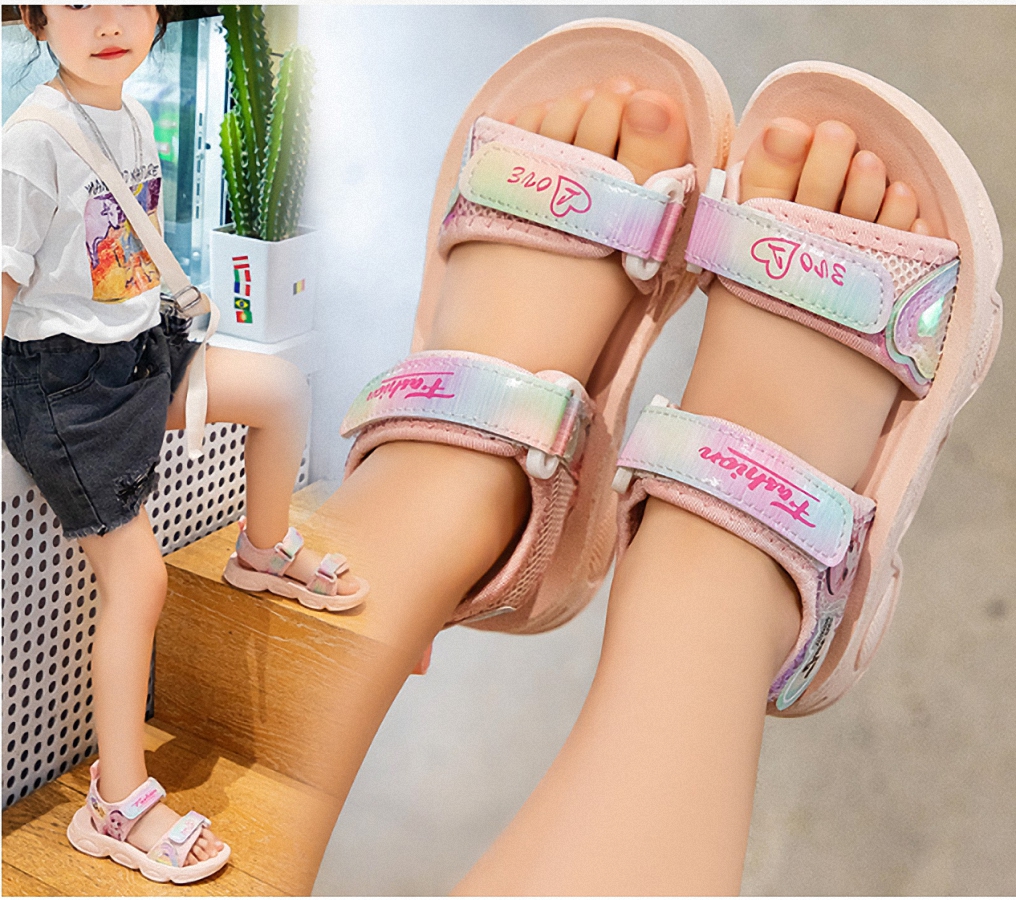 Dép sandal bé gái hàn quốc_TT380