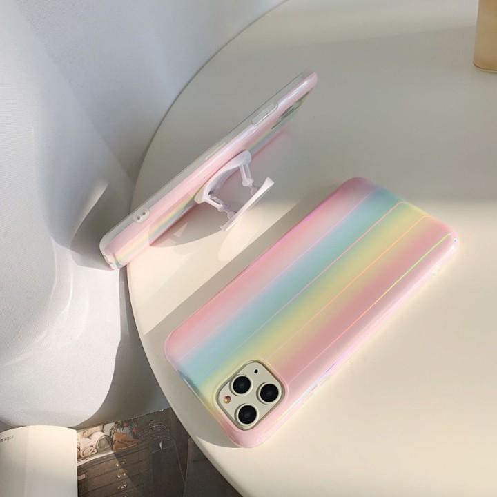 Ốp Lưng cho iPhone 6/6S/6Plus/6SPlus/7/8/7Plus/8Plus/X/XS/XR/XSMax/11/11Pro/11ProMax Sắc Màu - Mã TZAC255