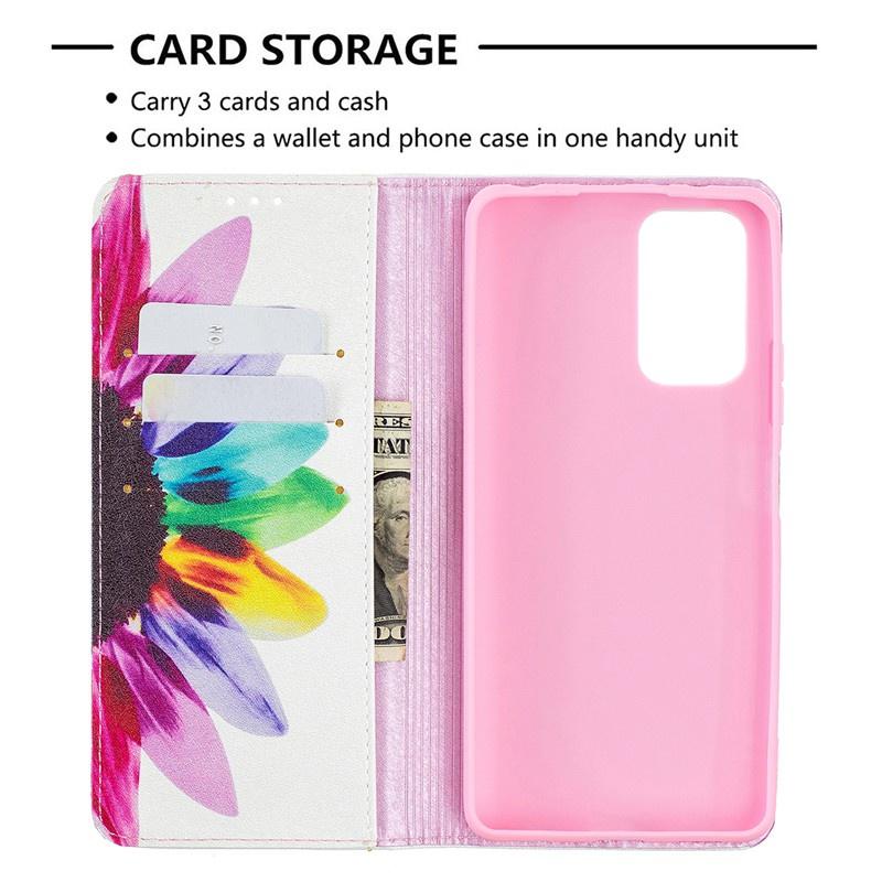 Ốp điện thoại da nắp lật kèm ngăn đựng thẻ Cho Xiaomi Redmi Note 10 Pro Note 10S 4G Note 10 5G Note 9 Pro Note 9S